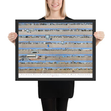 Framed Strandscape Poster