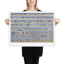 Framed Strandscape Poster