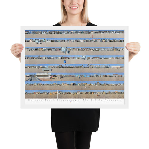 Framed Strandscape Poster