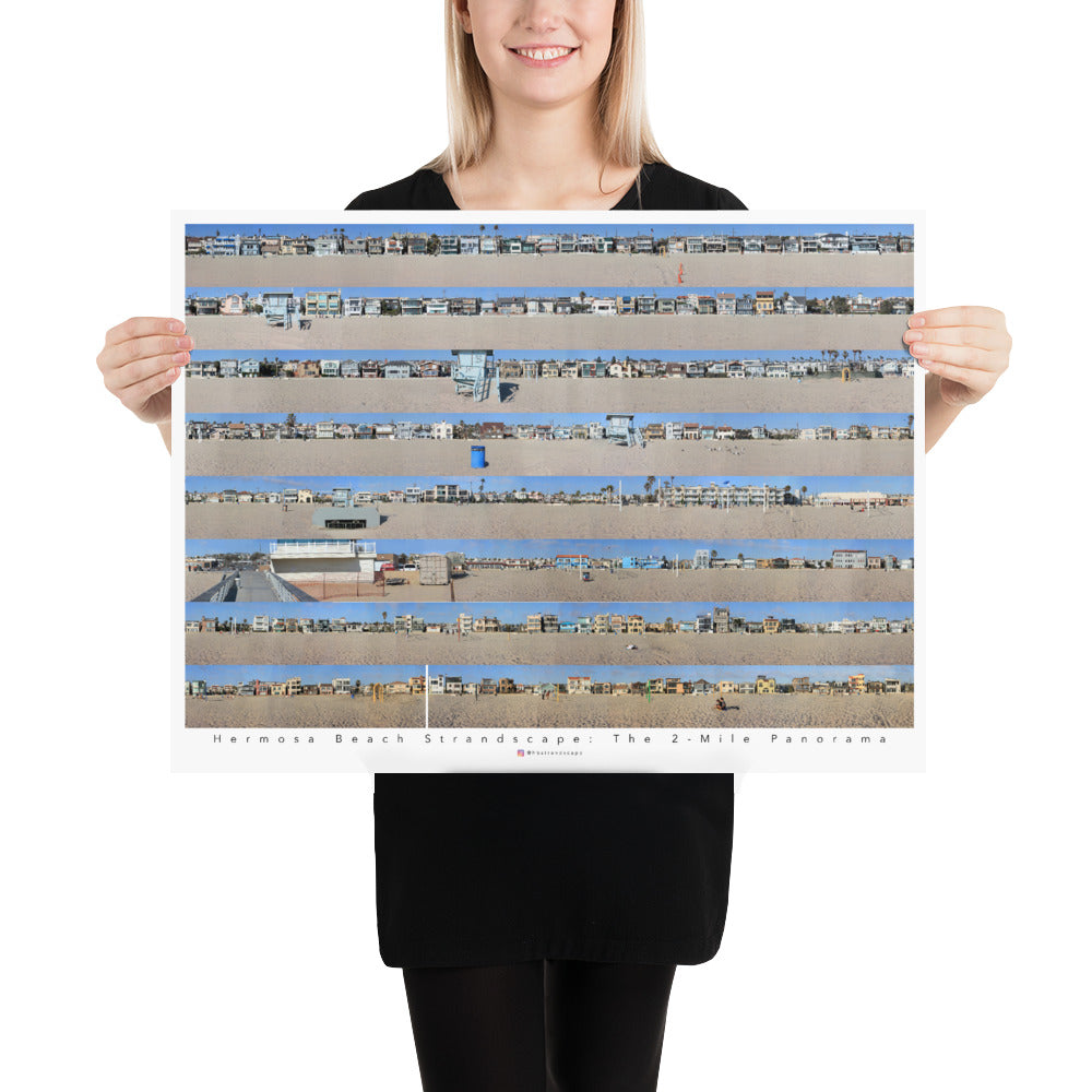 Matte Strandscape Poster